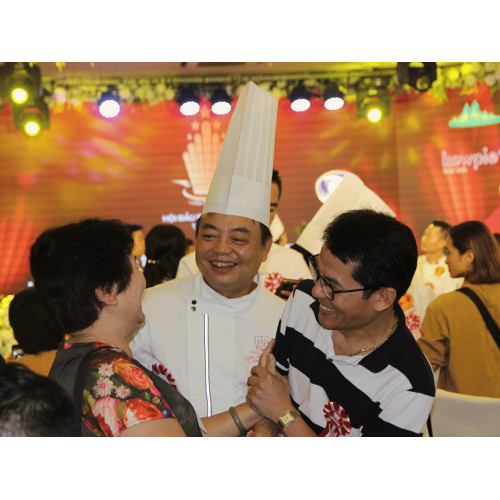 Đại diện Liên chi hội Đầu bếp Việt Nam